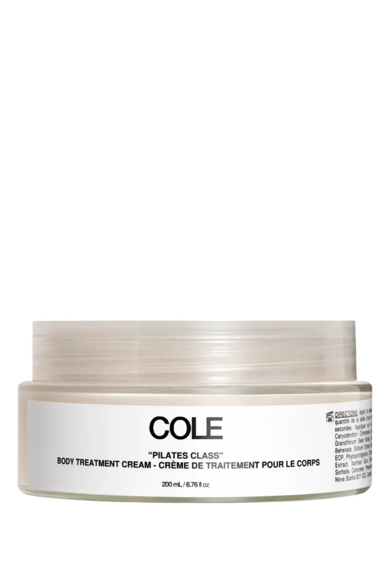 Pilates Class Body Treatment Cream